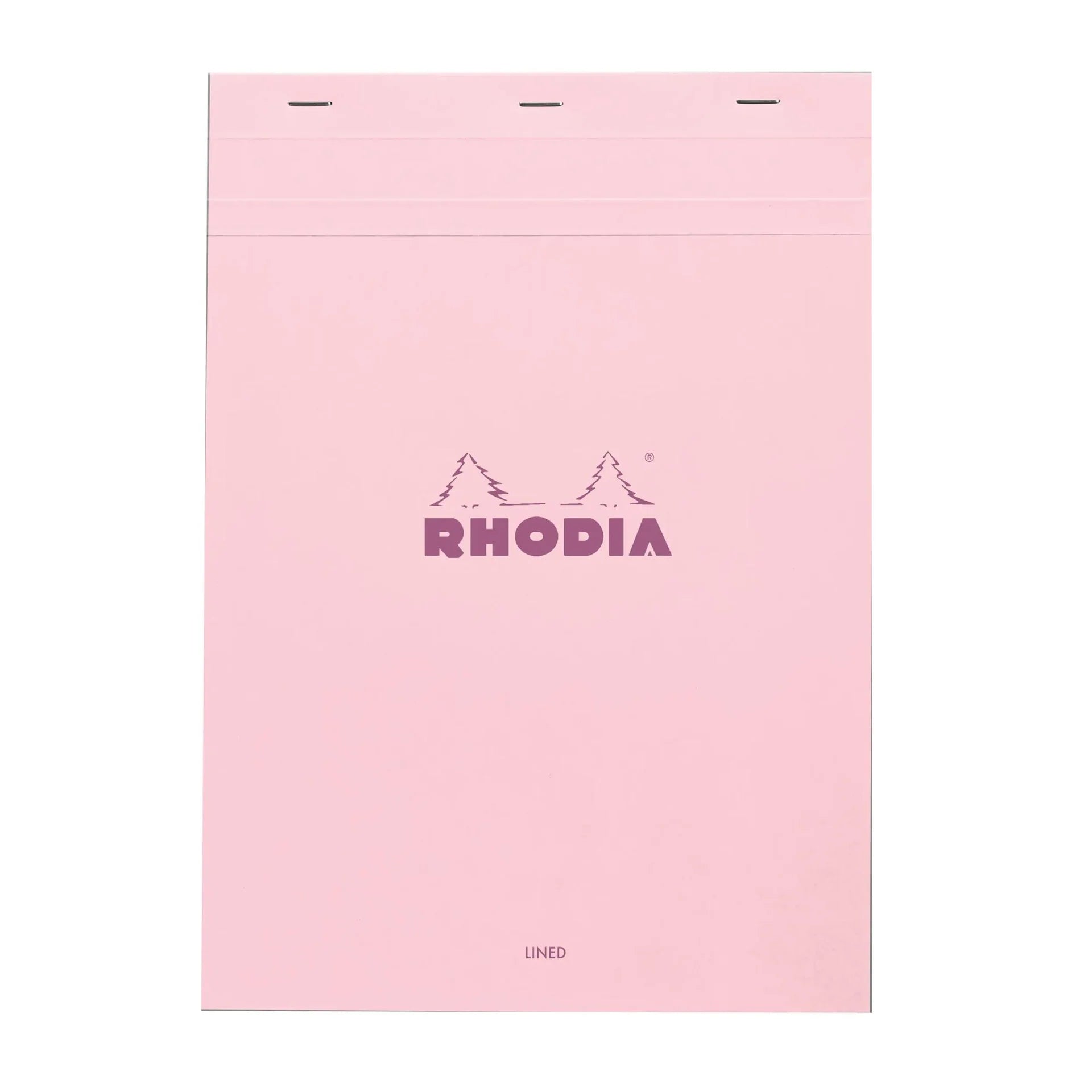 RHODIA Colors Matched Ruling Head Stapled Pad No.18 A4 21x29.7cm Lined Pink