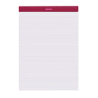 RHODIA Colors Matched Ruling Head Stapled Pad No.18 A4 21x29.7cm Lined Plum