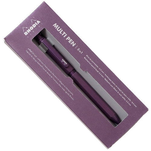 RHODIA scRipt Multi Pen 3-in-1 Eggplant