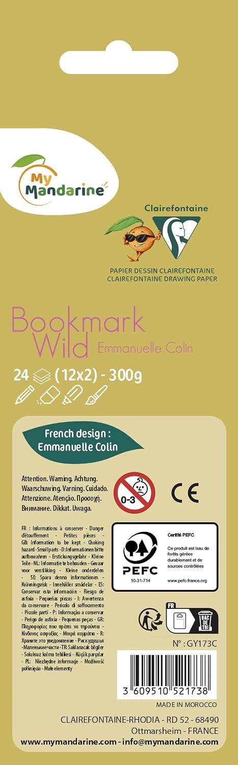 MYMANDARINE Graffy Bookmark Wild