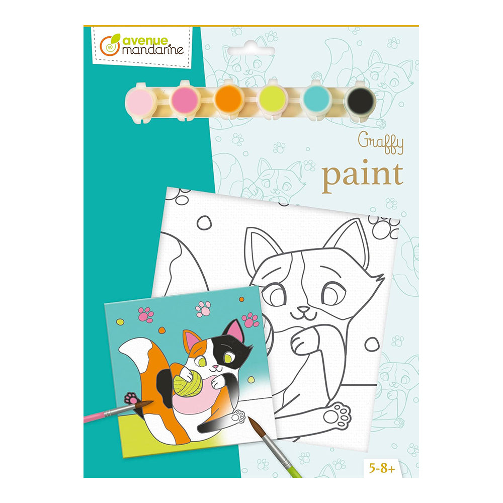 MYMANDARINE Graffy Paint Cat