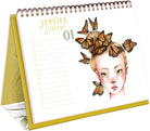 MYMANDARINE Coloriage Perpetual Calendar Wild
