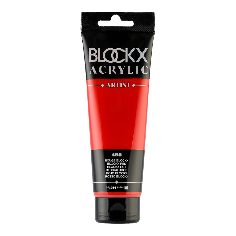 BLOCKX Artist Acrylic 120ml Blockx Red (455)