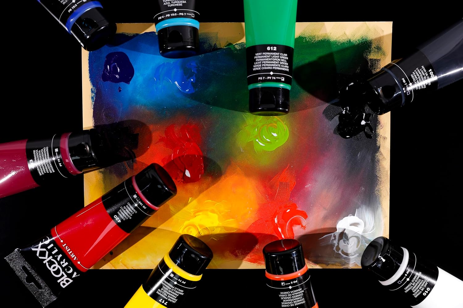 BLOCKX Artist Acrylic 120ml Blockx Red (455)