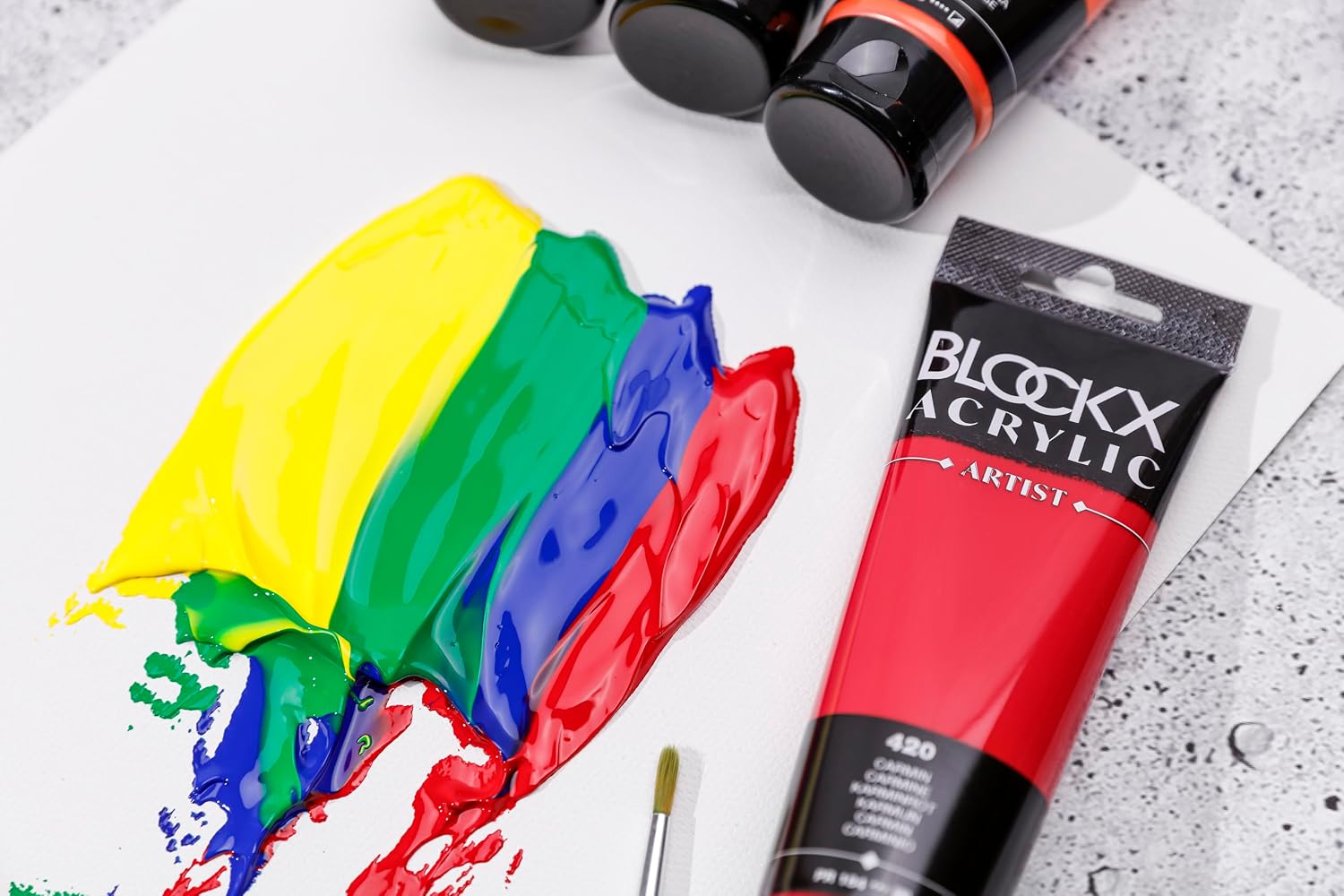 BLOCKX Artist Acrylic 120ml Blockx Red (455)