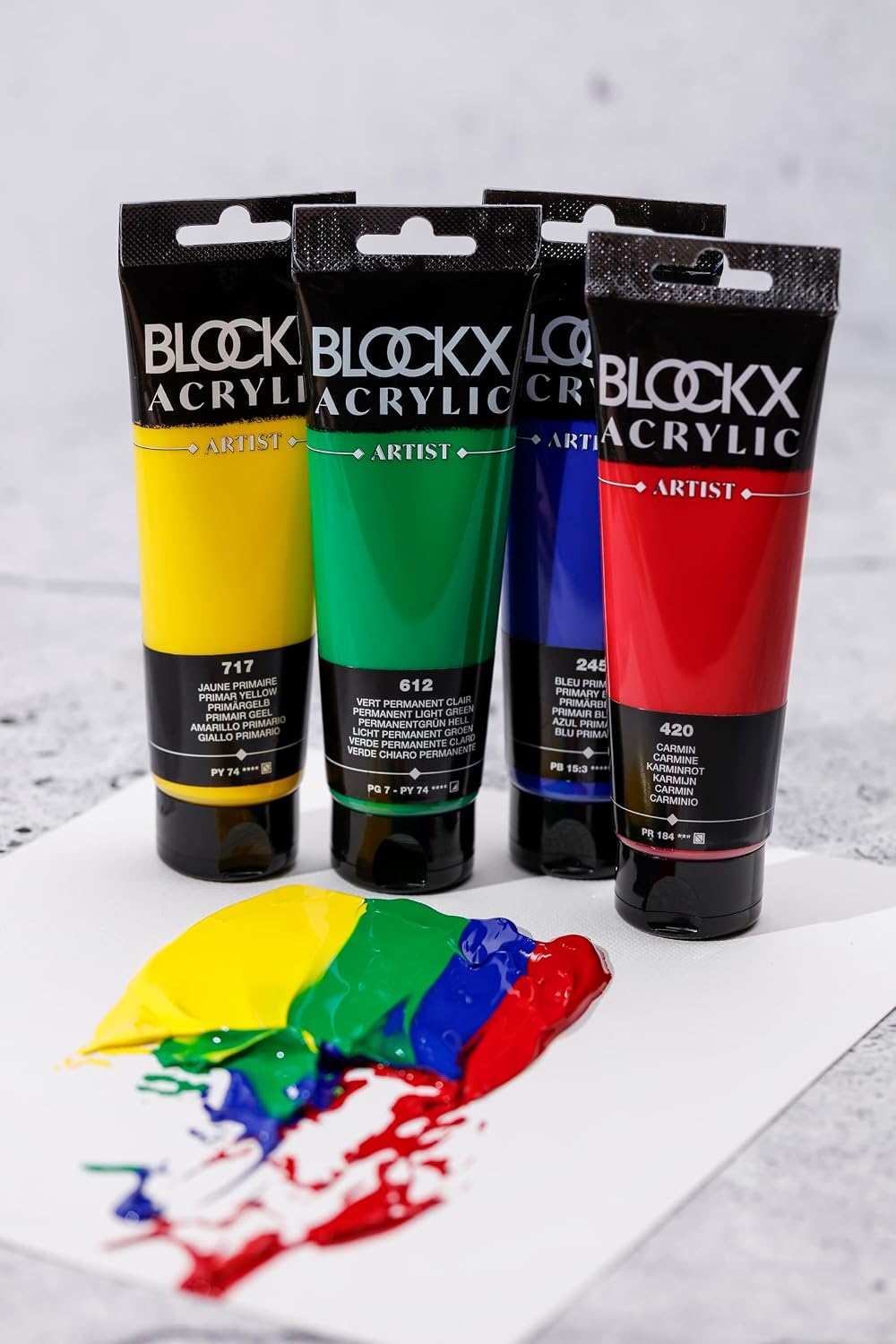 BLOCKX Artist Acrylic 120ml Blockx Red (455)
