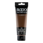 BLOCKX Artist Acrylic 120ml Burnt Umber (825)