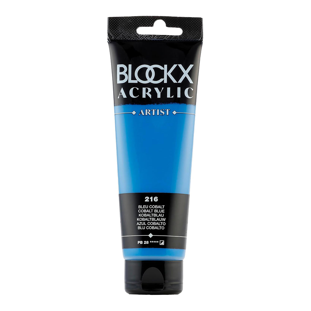 BLOCKX Artist Acrylic 120ml Cobalt Blue (216)