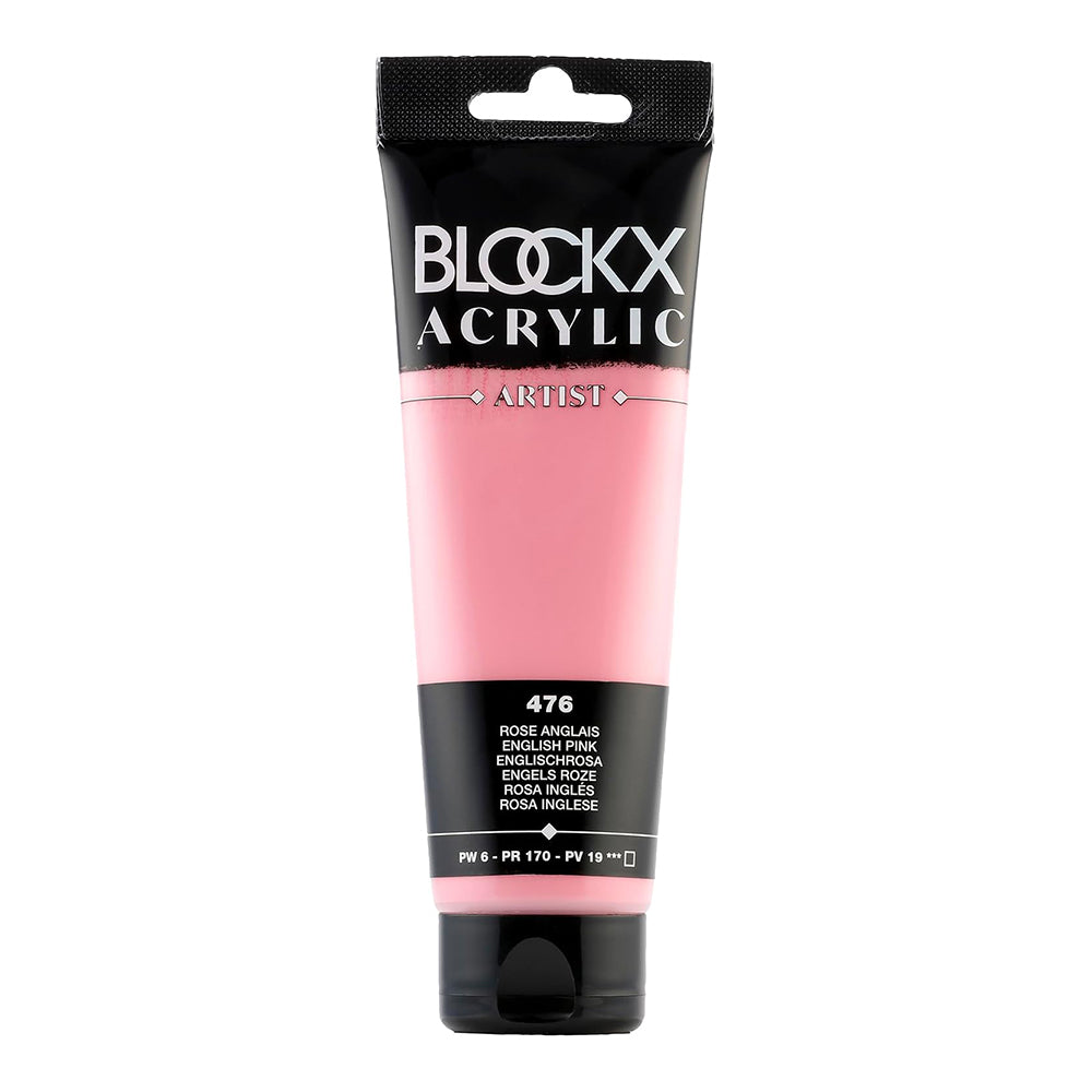 BLOCKX Artist Acrylic 120ml English Pink (476)