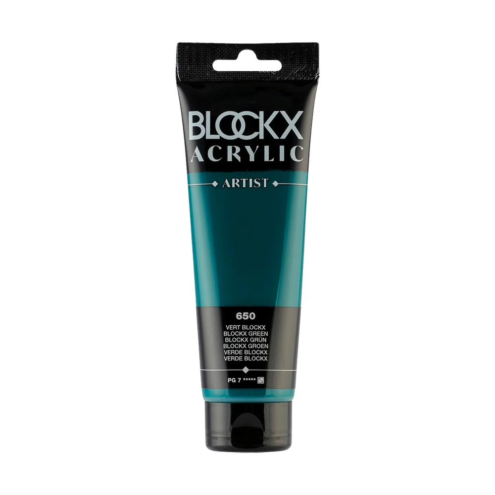 BLOCKX Artist Acrylic 120ml Blockx Green (650)