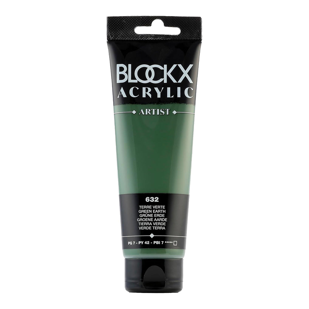 BLOCKX Artist Acrylic 120ml Green Earth (632)