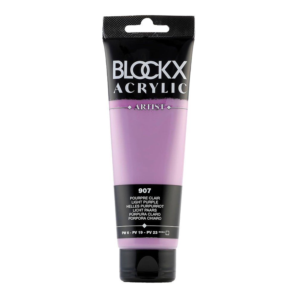 BLOCKX Artist Acrylic 120ml Light Purple (907)