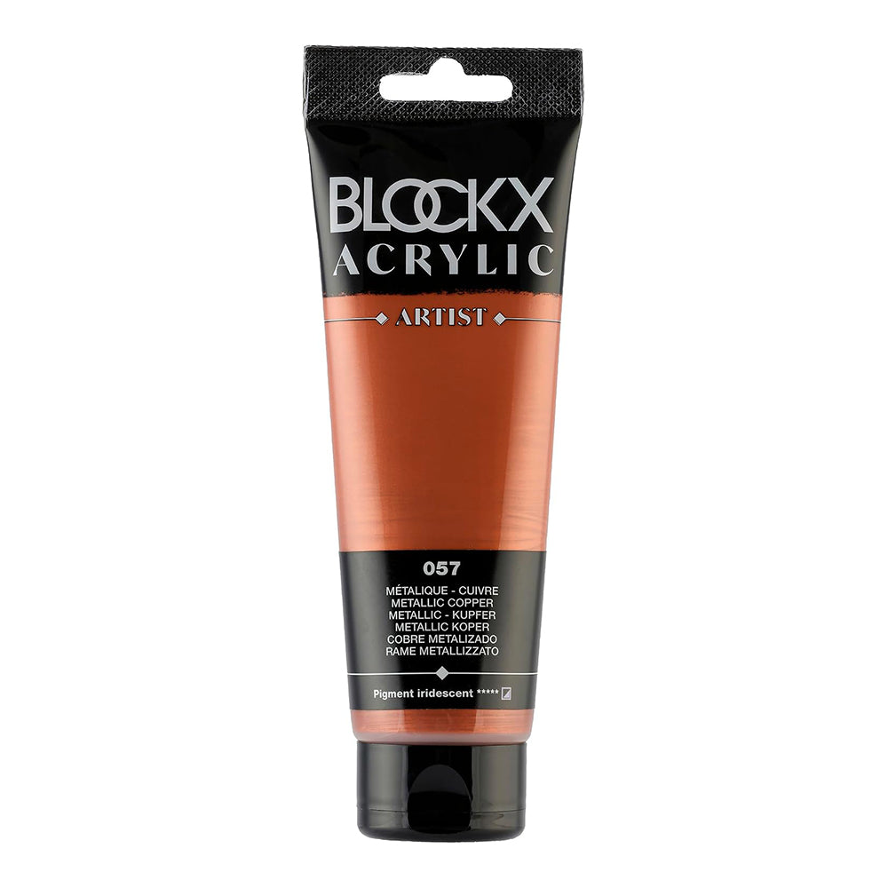 BLOCKX Artist Acrylic 120ml Metallic Copper (057)