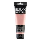 BLOCKX Artist Acrylic 120ml Metallic Rose Gold (052)
