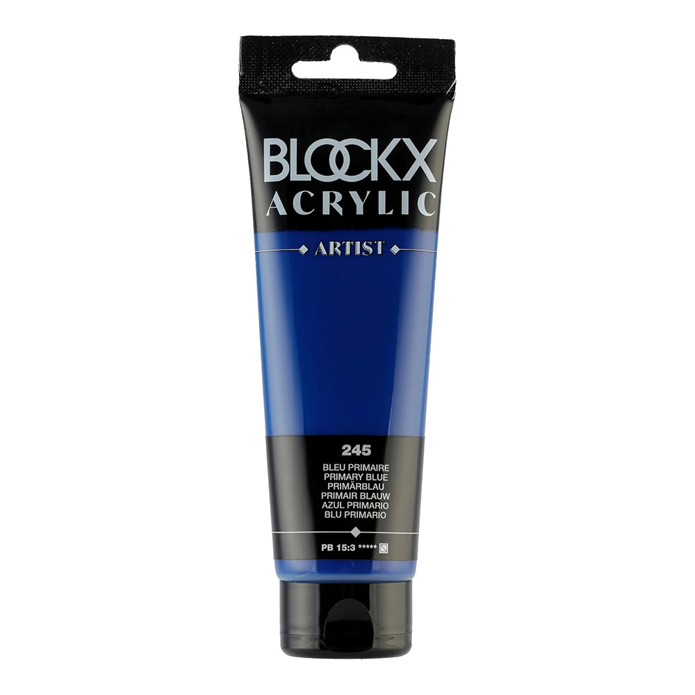 BLOCKX Artist Acrylic 120ml Primary Blue (245)