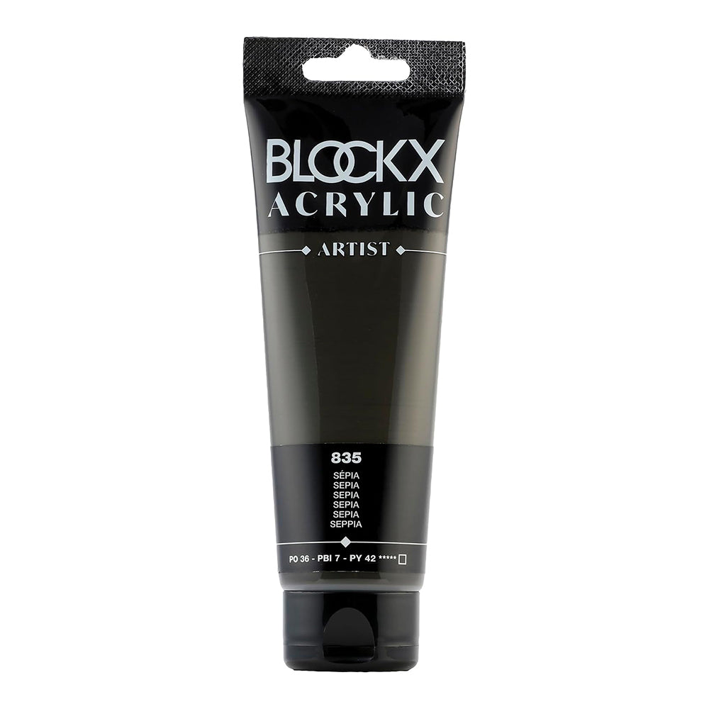 BLOCKX Artist Acrylic 120ml Sepia (835)