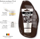 DARWI FOR YOU Acrylic 75ml Van dijk Brown (830)