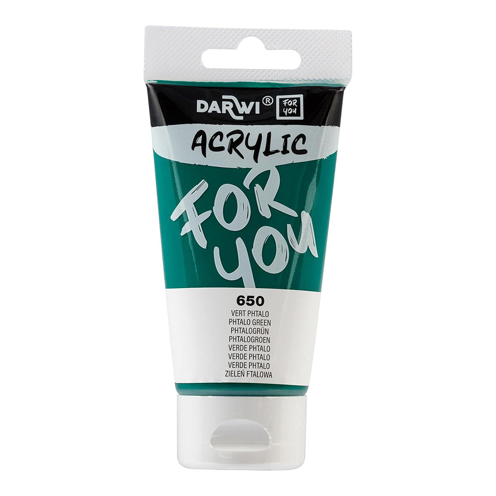 DARWI FOR YOU Acrylic 75ml Phtalo Green (650)