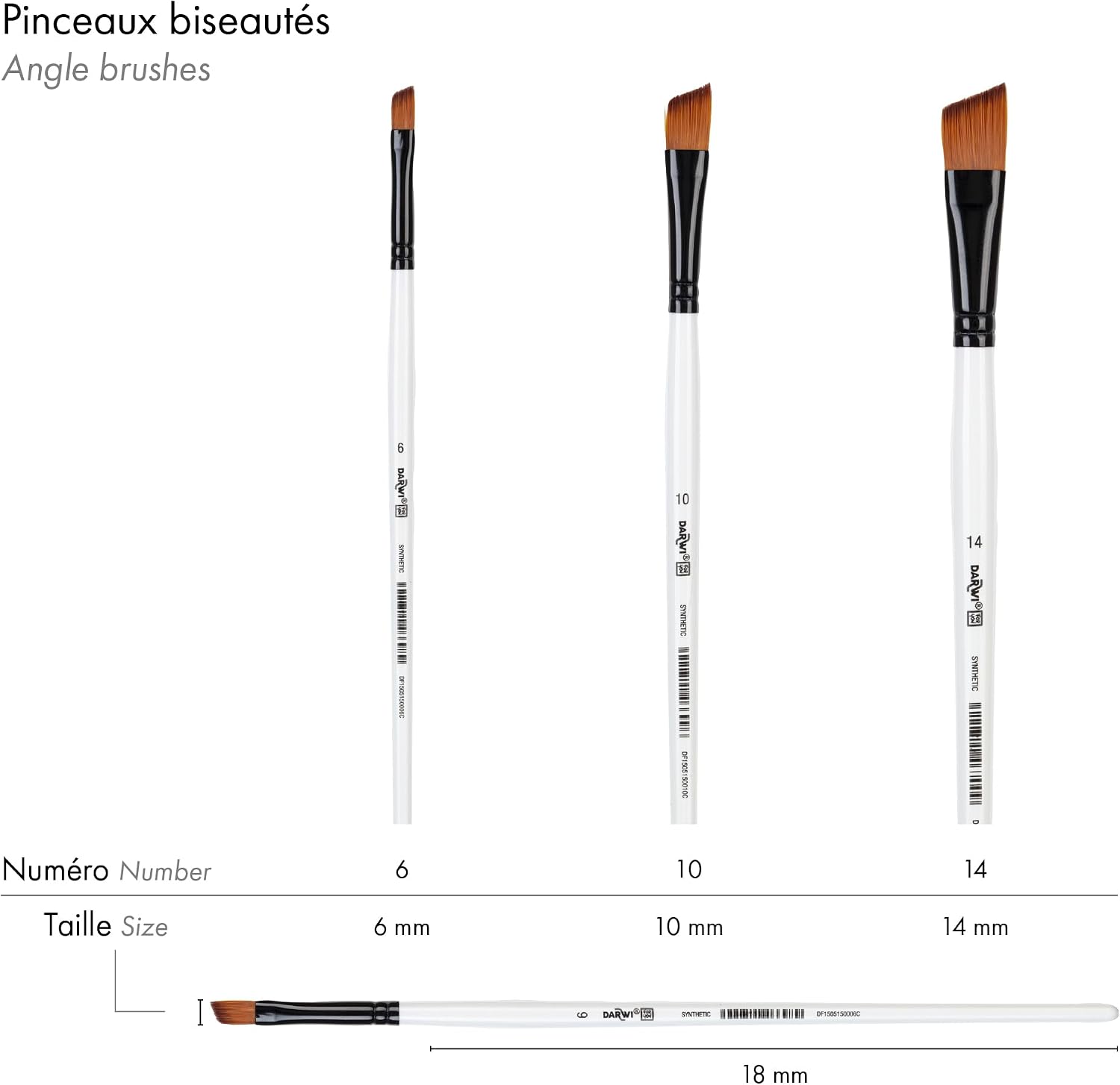 DARWI FOR YOU Angle Brush Size 10