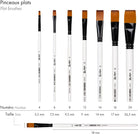 DARWI FOR YOU Flat Brush Size 12