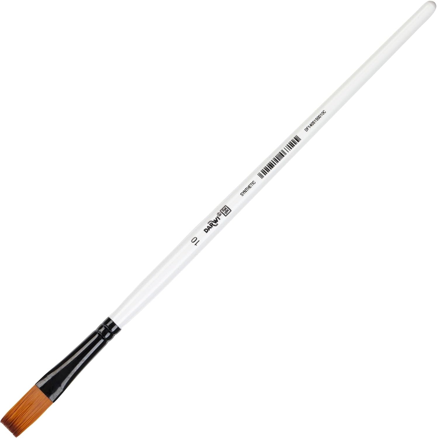 DARWI FOR YOU Long Flat Brush Size 10