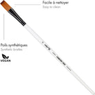 DARWI FOR YOU Long Flat Brush Size 10