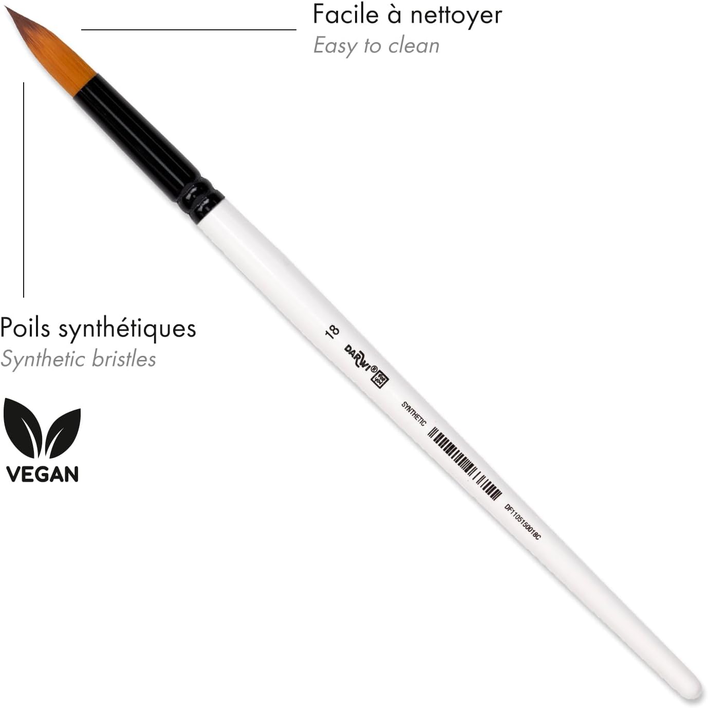 DARWI FOR YOU Round Brush Size 20