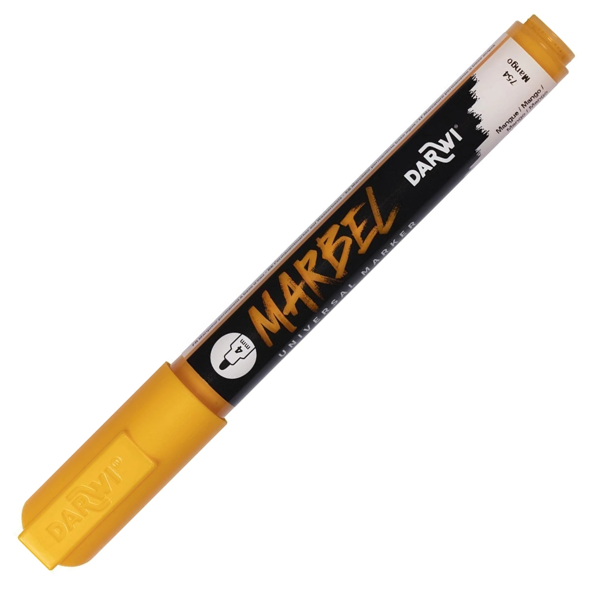 DARWI Marbel Marker 4mm Mango (754)