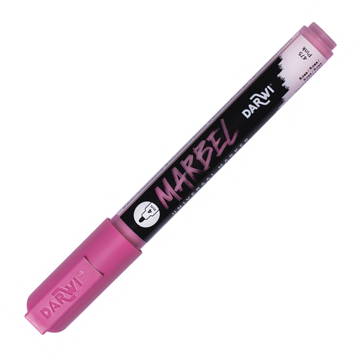 DARWI Marbel Marker 4mm Pink (475)