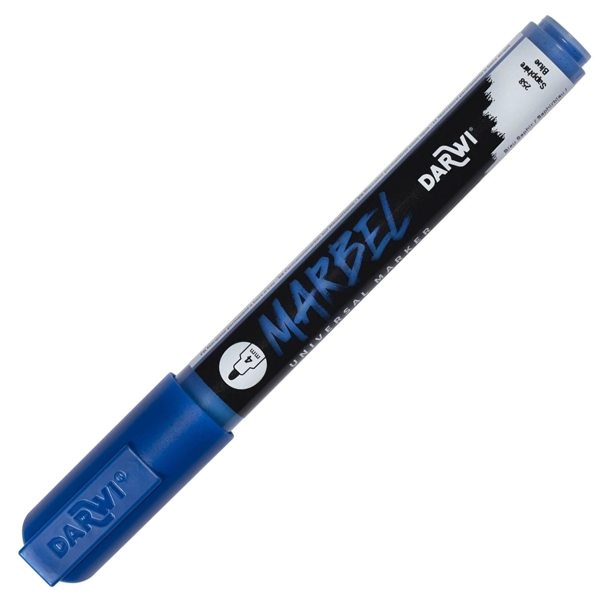 DARWI Marbel Marker 4mm Sapphire Blue (258)