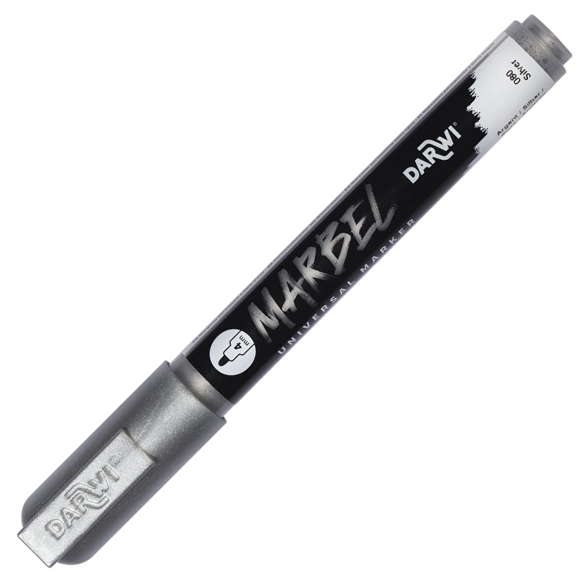 DARWI Marbel Marker 4mm Silver (080)