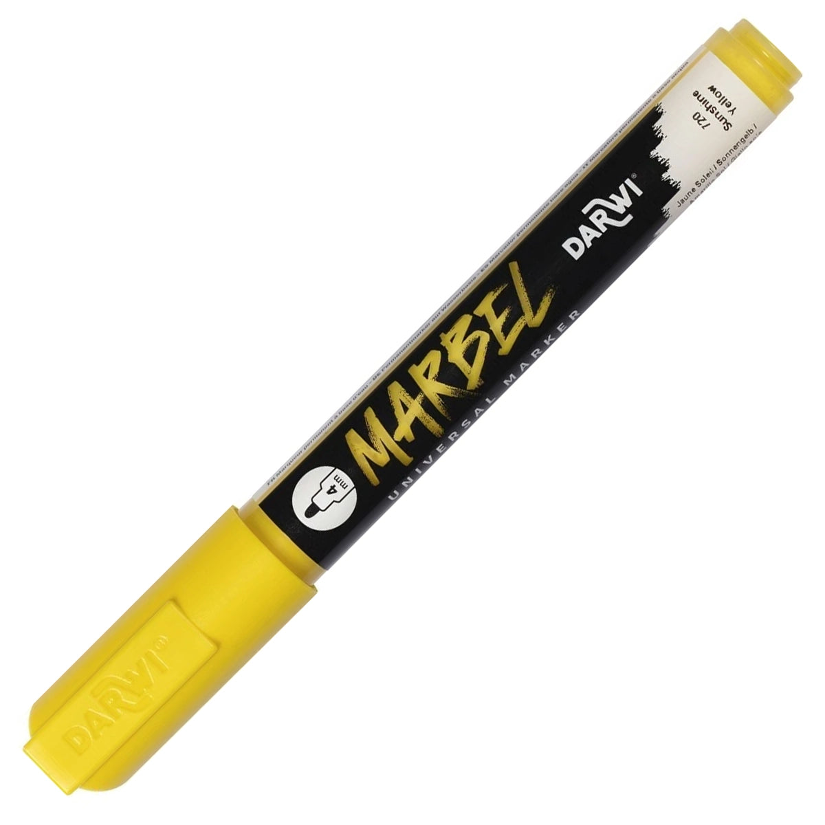 DARWI Marbel Marker 4mm Sunshine Yellow (720)