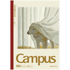 KOKUYO Campus AC Illustrator Notebook A5 40P Curtains & Puppies