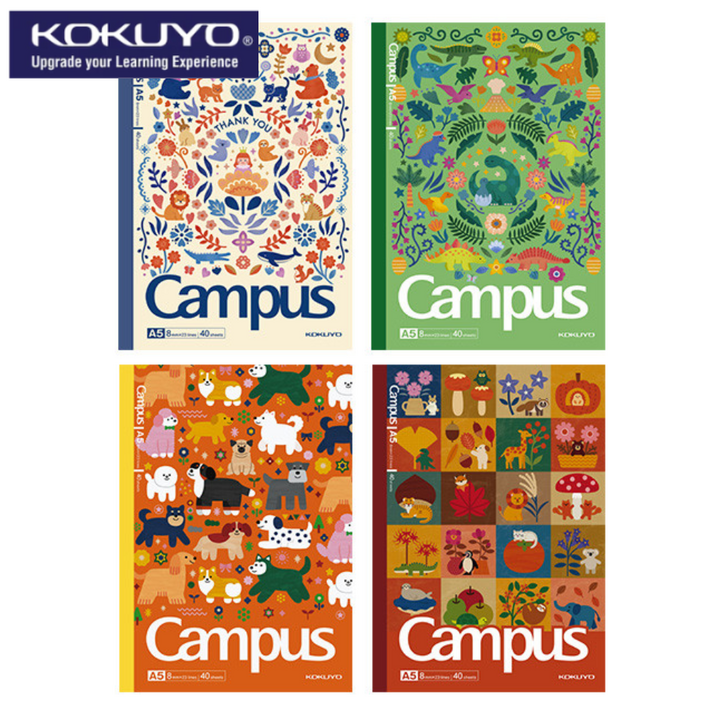 KOKUYO Campus AC Illustrator Notebook A5 40P Mizuji