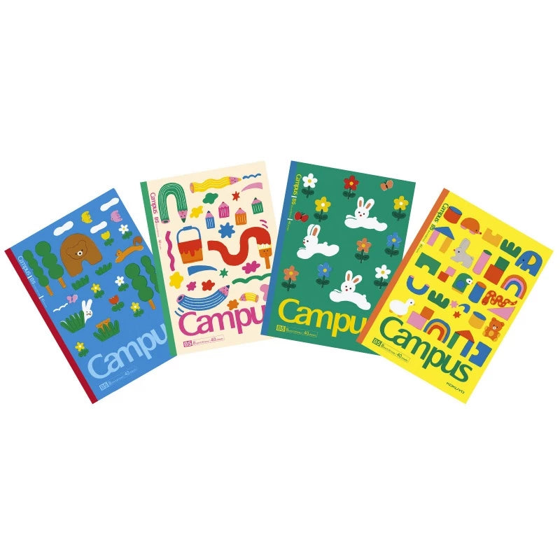KOKUYO Campus Illustrator Notebook B5 40P Our Little World