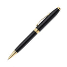 CROSS Foundry Glossy Black Lacquer with PVD Gold Appointments Ballpoint Pen
