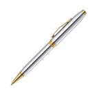 CROSS Foundry Polished Chrome with PVD Gold Appointments Ballpoint Pen