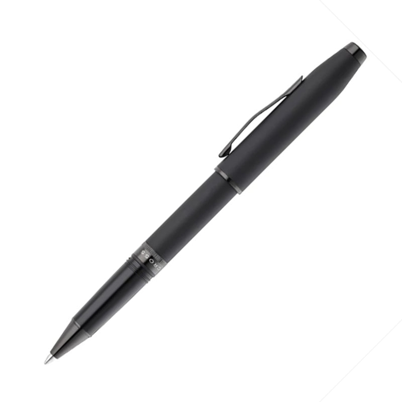 CROSS Foundry Matte Black Lacquer with PVD Black Appointments Rollerball Pen