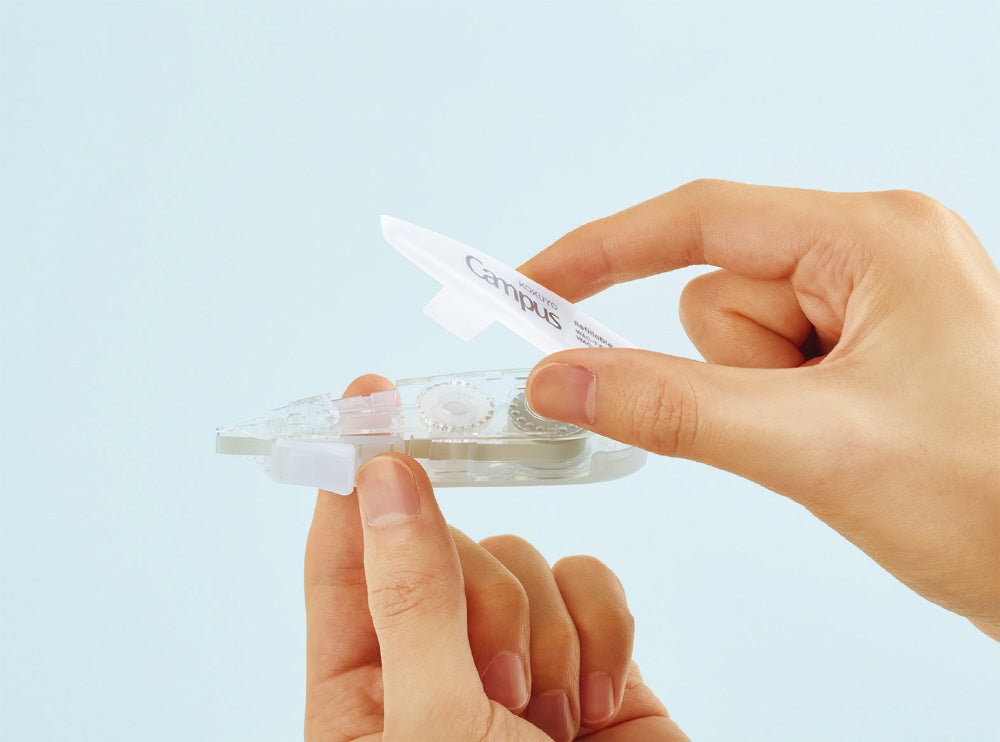 KOKUYO Campus Correction Tape NAVI LINE Refillable Slim Type White