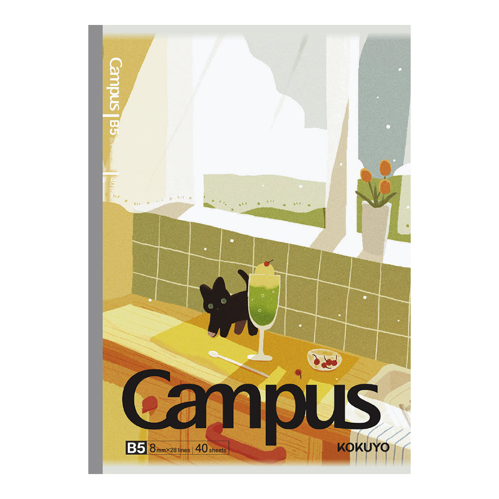 KOKUYO Campus AC Illustrator Notebook B5 40P Sen