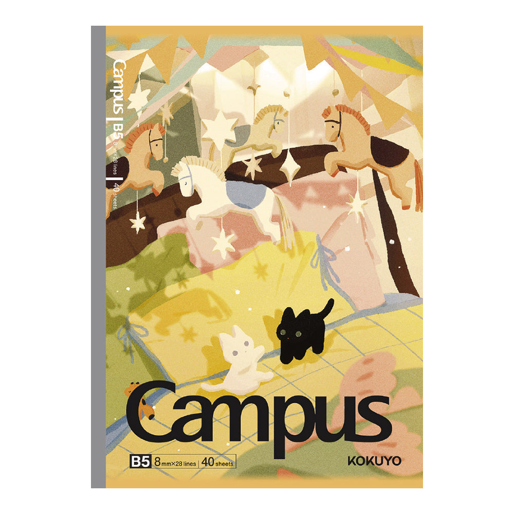 KOKUYO Campus AC Illustrator Notebook B5 40P Sen