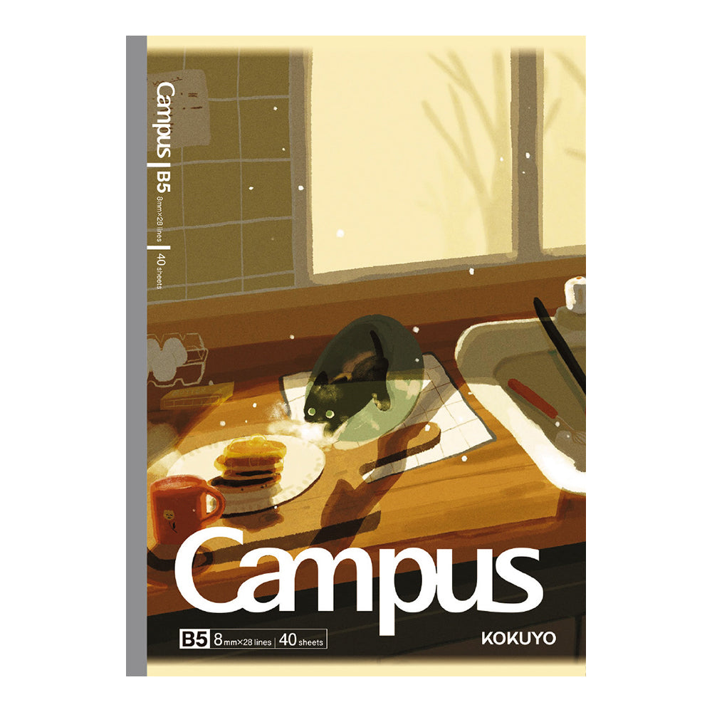 KOKUYO Campus AC Illustrator Notebook B5 40P Sen