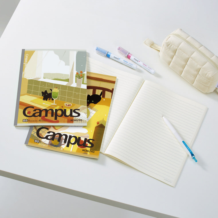 KOKUYO Campus AC Illustrator Notebook B5 40P Momoro