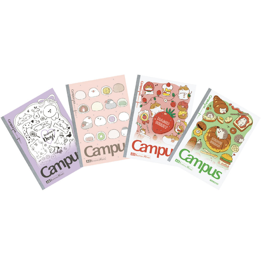 KOKUYO Campus AC Illustrator Notebook A5 40P Saskimayu
