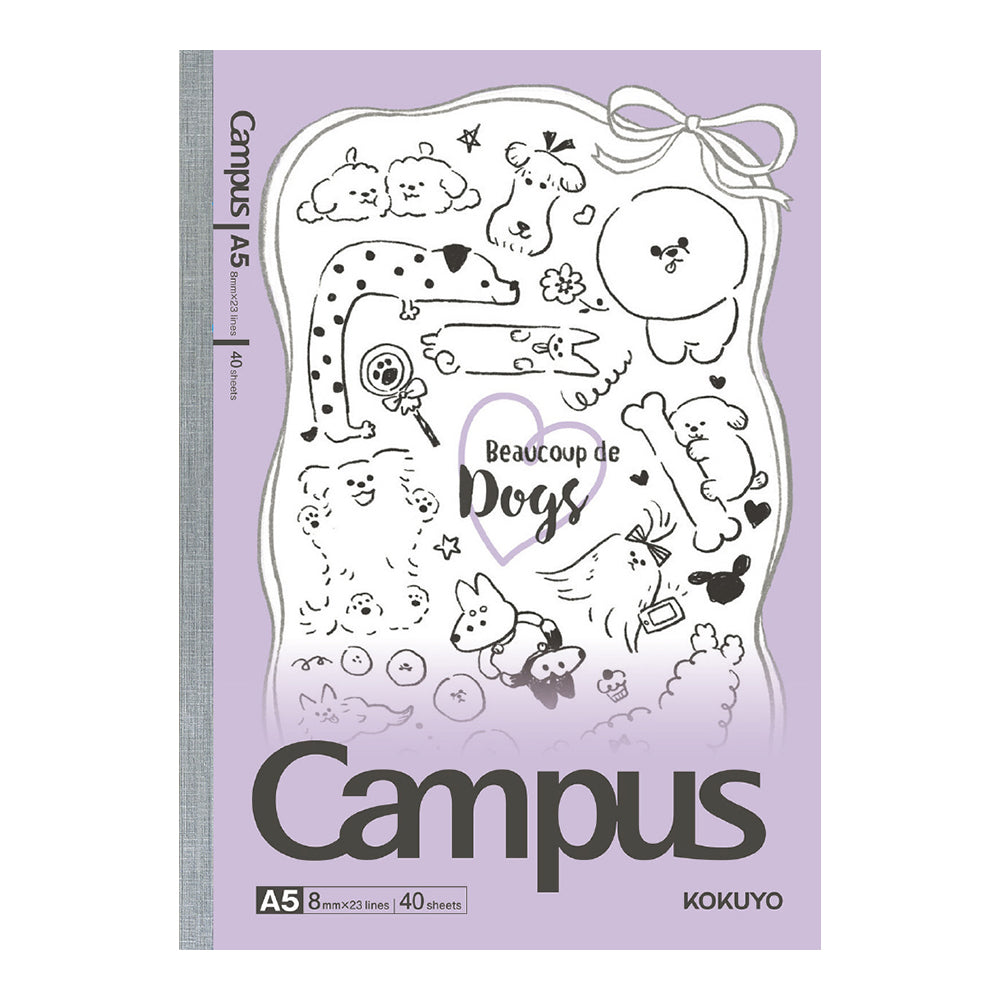 KOKUYO Campus AC Illustrator Notebook A5 40P Saskimayu