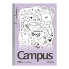 KOKUYO Campus AC Illustrator Notebook A5 40P Saskimayu