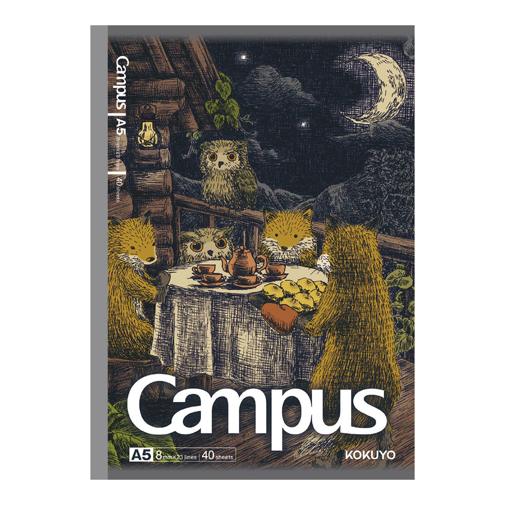 KOKUYO Campus AC Illustrator Notebook A5 40P Hosio Hirotta