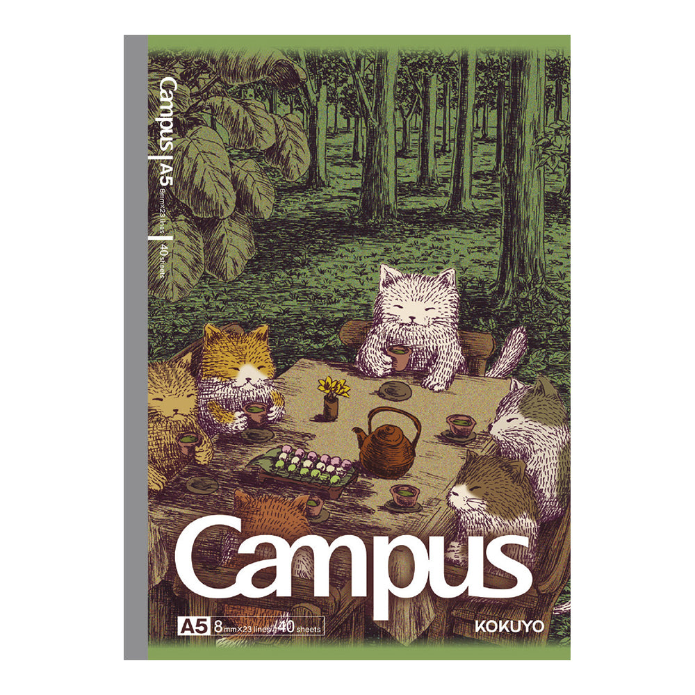 KOKUYO Campus AC Illustrator Notebook A5 40P Hosio Hirotta