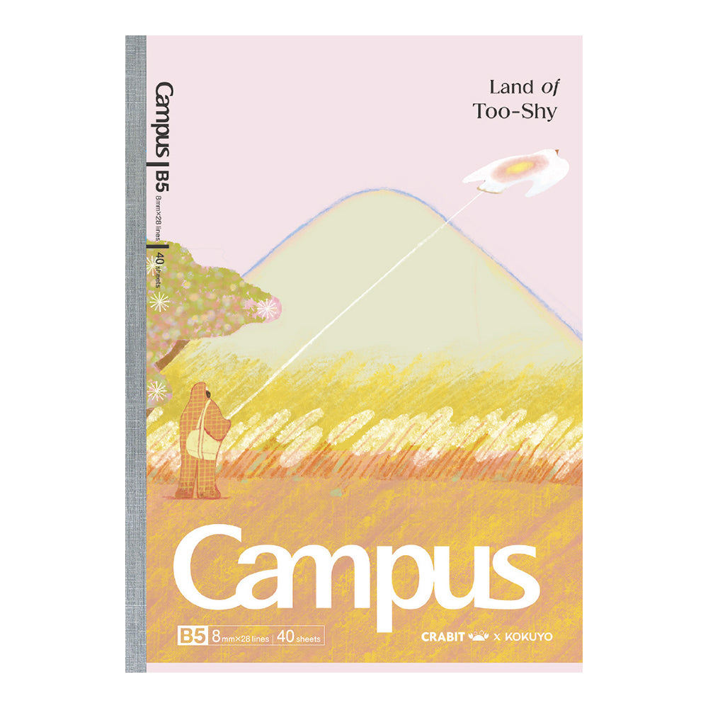 KOKUYO Campus AC Notebook B5 40P Crabit Collab