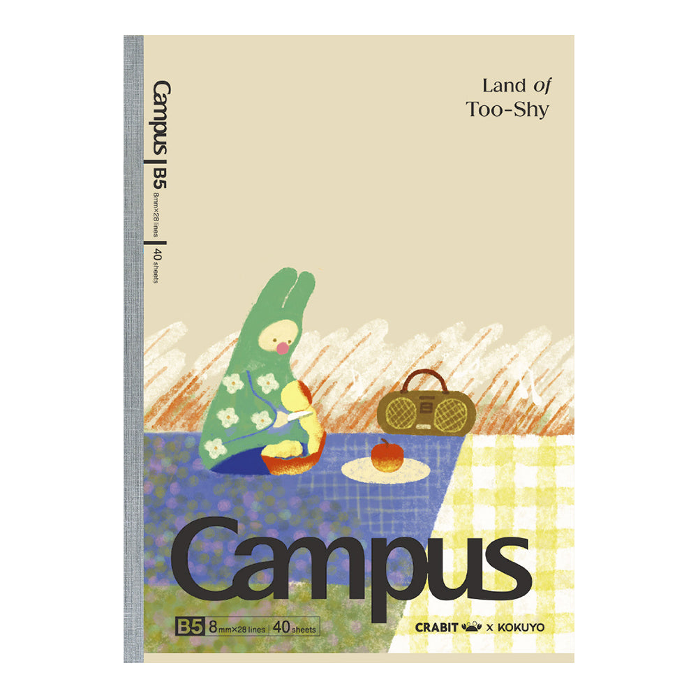 KOKUYO Campus AC Notebook B5 40P Crabit Collab